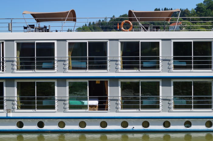 Passau Germany Bavaria River Cruise Hotelroom Danube